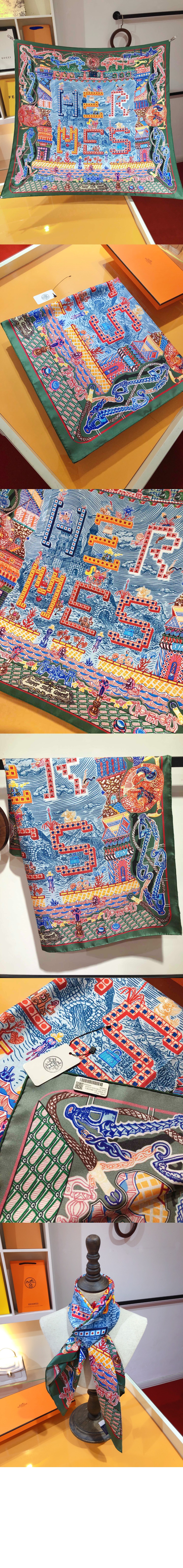 미러급레플리카사이트 | 명품레플리카 전문 쇼핑몰  | 퍼스트원 - Planifleurs 스카프 90 > 에르메스