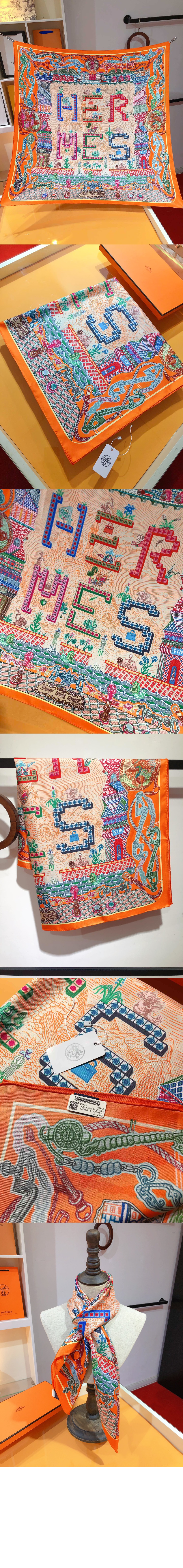 미러급레플리카사이트 | 명품레플리카 전문 쇼핑몰  | 퍼스트원 - Planifleurs 스카프 90 > 에르메스