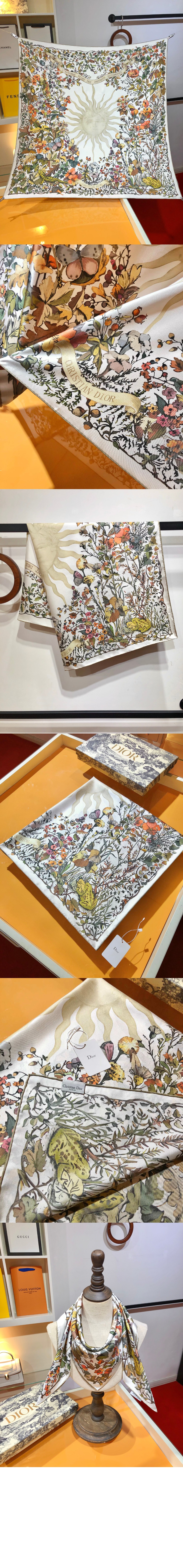 미러급레플리카사이트 | 명품레플리카 전문 쇼핑몰  | 퍼스트원 - Saisons Printemps Soleil 90 스퀘어 스카프 42STA > 디올