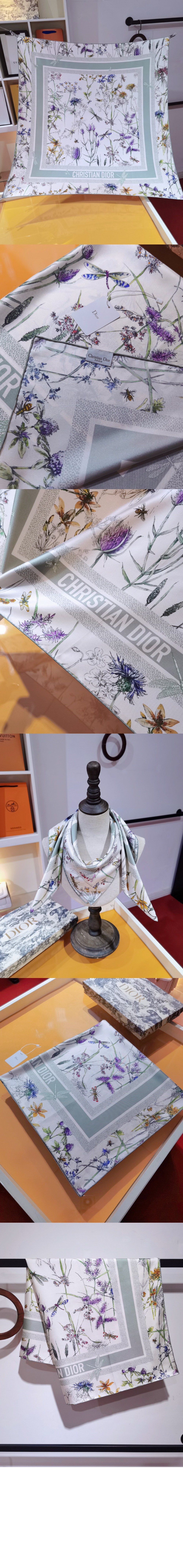 미러급레플리카사이트 | 명품레플리카 전문 쇼핑몰  | 퍼스트원 - Herbarium 90 스퀘어 스카프 44HER > 디올