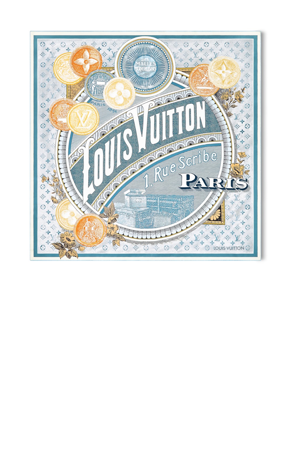 미러급레플리카사이트 | 명품레플리카 전문 쇼핑몰  | 퍼스트원 - 말 메르뵈이외즈 스퀘어 90 M79862 > 루이비통