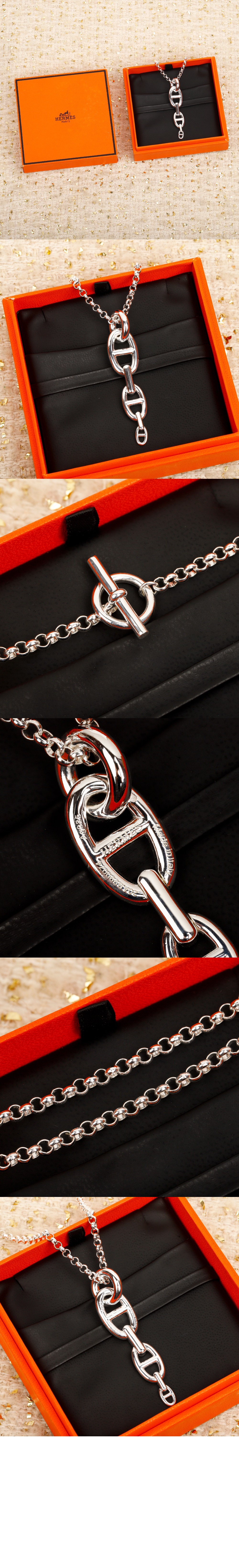 미러급레플리카사이트 | 명품레플리카 전문 쇼핑몰  | 퍼스트원 - Chaine d ancre Enchainee 목걸이 > 에르메스