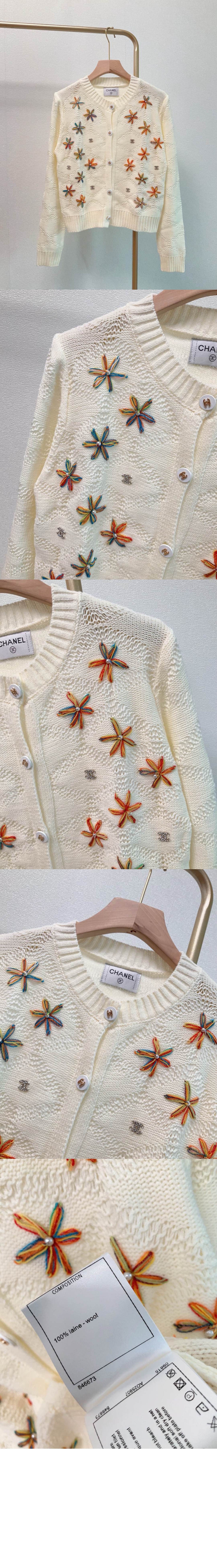 미러급레플리카사이트 | 명품레플리카 전문 쇼핑몰  | 퍼스트원 - 프린트 니트 톱 > 샤넬