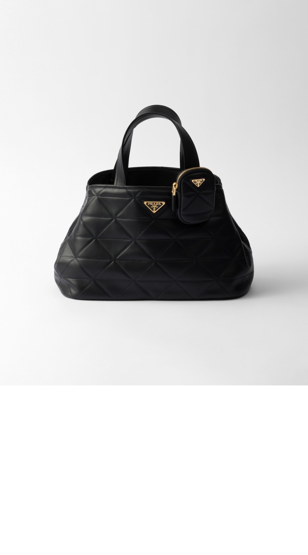미러급레플리카사이트 | 명품레플리카 전문 쇼핑몰  | 퍼스트원 - 라지 퀼팅 가죽 토트백 1BG547 > 프라다