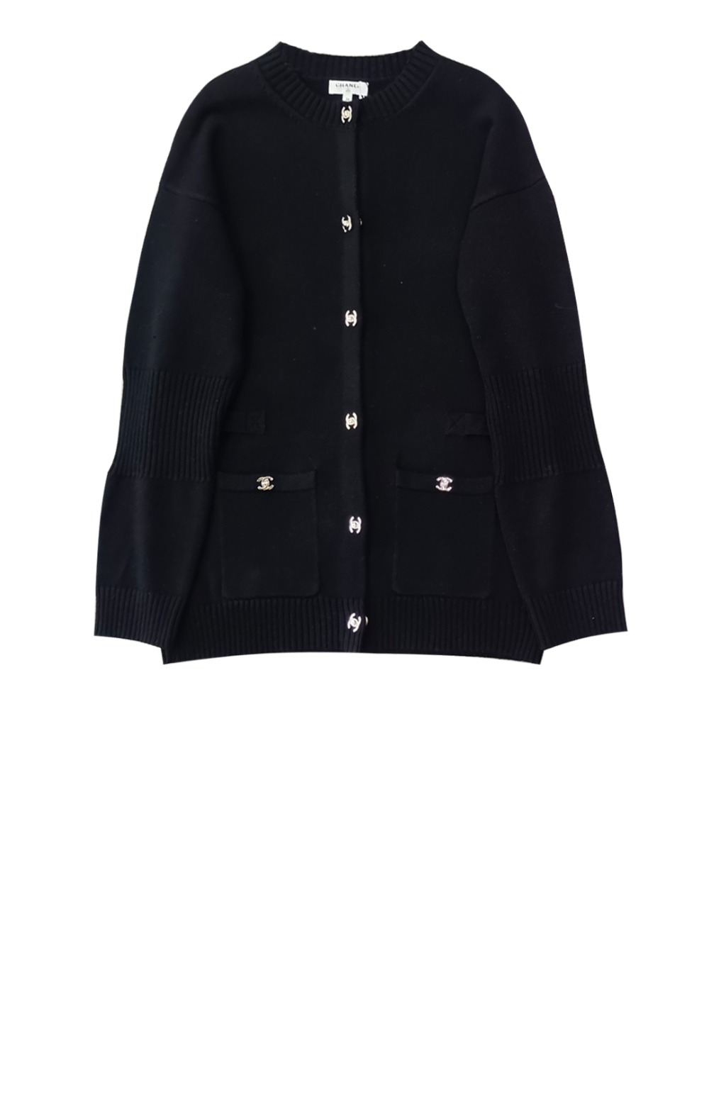 미러급레플리카사이트 | 명품레플리카 전문 쇼핑몰  | 퍼스트원 - 로고 니트 코트 > 샤넬