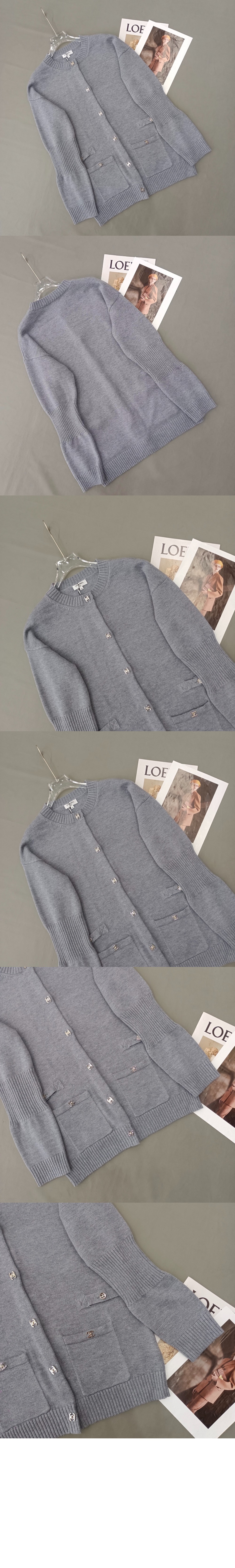 미러급레플리카사이트 | 명품레플리카 전문 쇼핑몰  | 퍼스트원 - 로고 니트 코트 > 샤넬