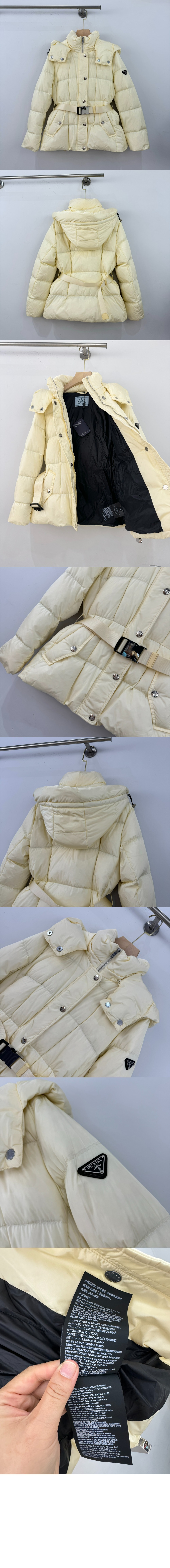 미러급레플리카사이트 | 명품레플리카 전문 쇼핑몰  | 퍼스트원 - 로고 쇼트 코트 > 프라다