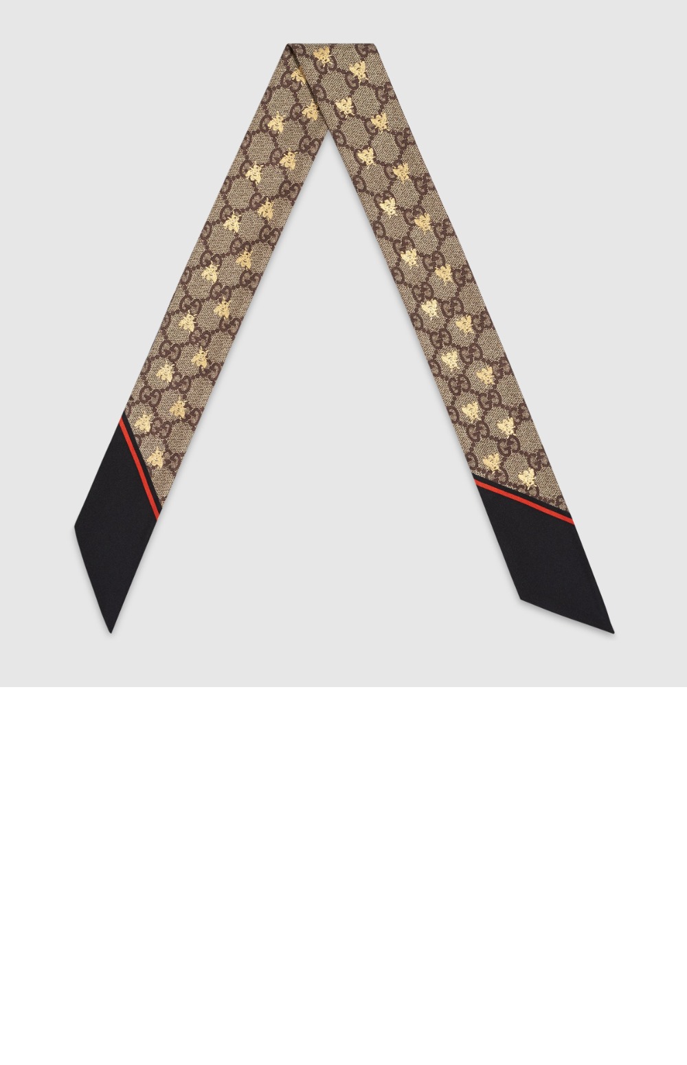 미러급레플리카사이트 | 명품레플리카 전문 쇼핑몰  | 퍼스트원 - GG 비(Bee) 모양 실크 넥 보우 499226 > 구찌