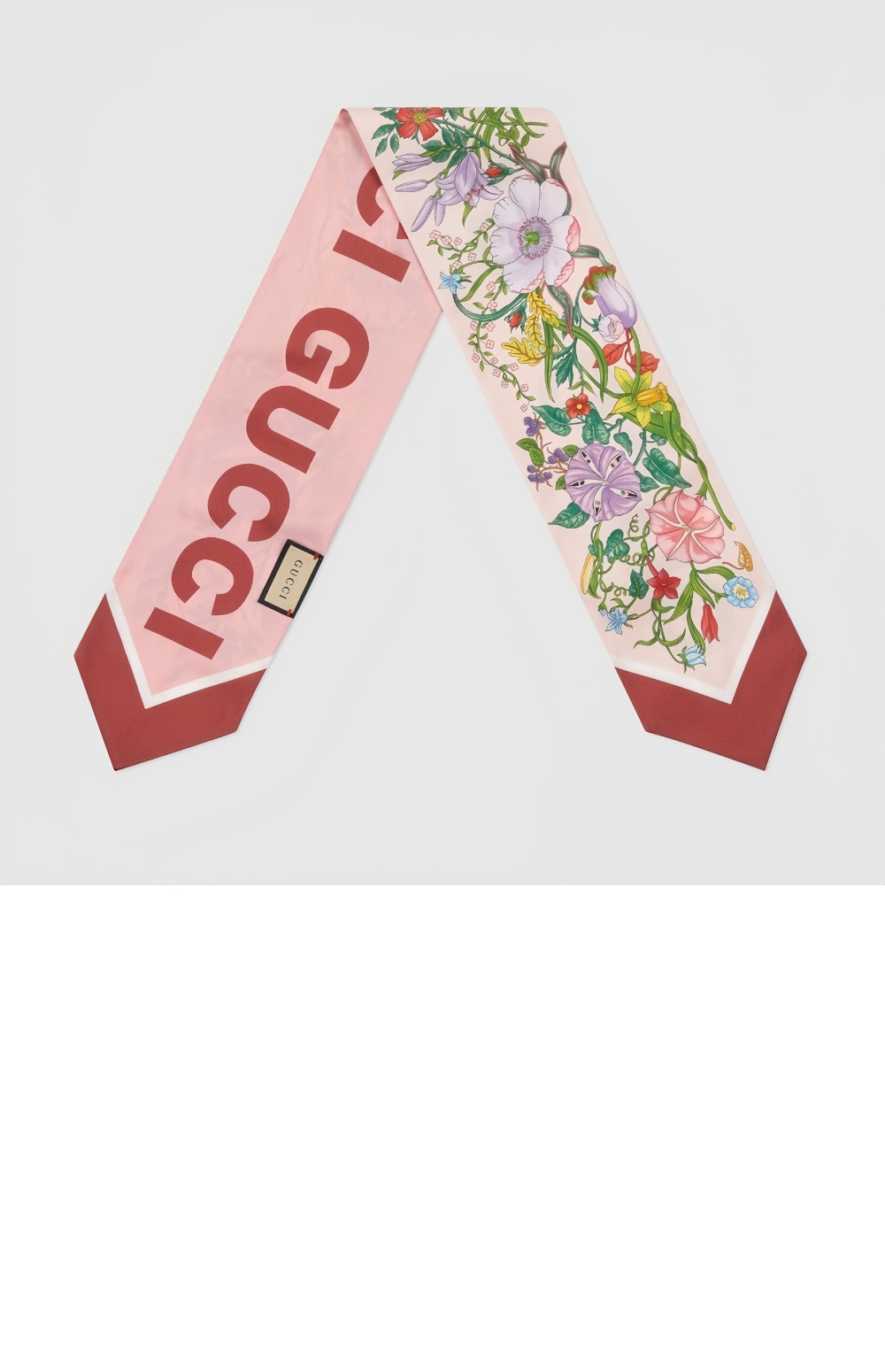 미러급레플리카사이트 | 명품레플리카 전문 쇼핑몰  | 퍼스트원 - 실크 트윌 플로라 프린트 넥 보우 700424 > 구찌