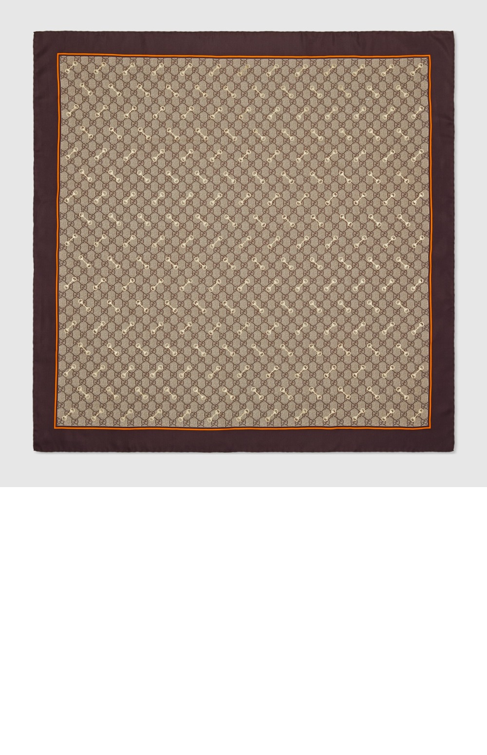 미러급레플리카사이트 | 명품레플리카 전문 쇼핑몰  | 퍼스트원 - GG 프린트 홀스빗 실크 스카프 662576 > 구찌