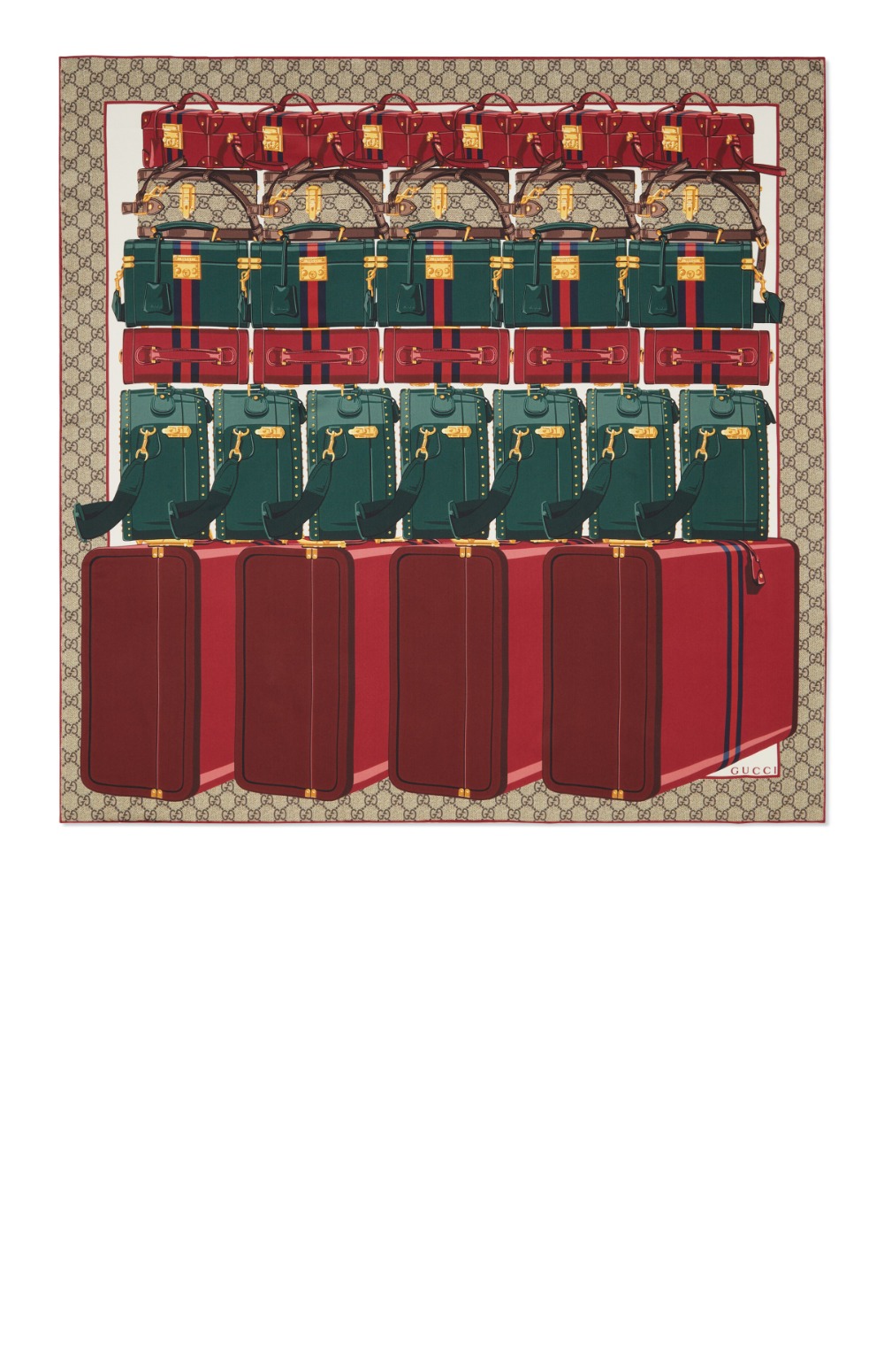 미러급레플리카사이트 | 명품레플리카 전문 쇼핑몰  | 퍼스트원 - GG 발리제리아 프린트 실크 까레 ‎783164 > 구찌