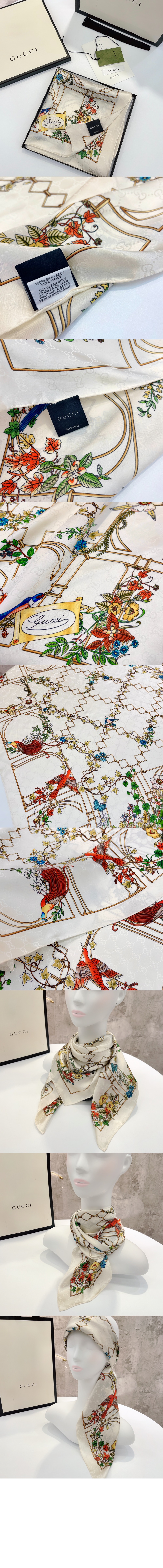 미러급레플리카사이트 | 명품레플리카 전문 쇼핑몰  | 퍼스트원 - GG 홀스빗 실크 스카프 777353 > 구찌
