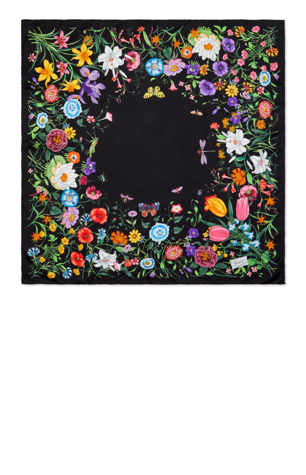 미러급레플리카사이트 | 명품레플리카 전문 쇼핑몰  | 퍼스트원 - 플로라 프린트 실크 까레 699506 > 구찌