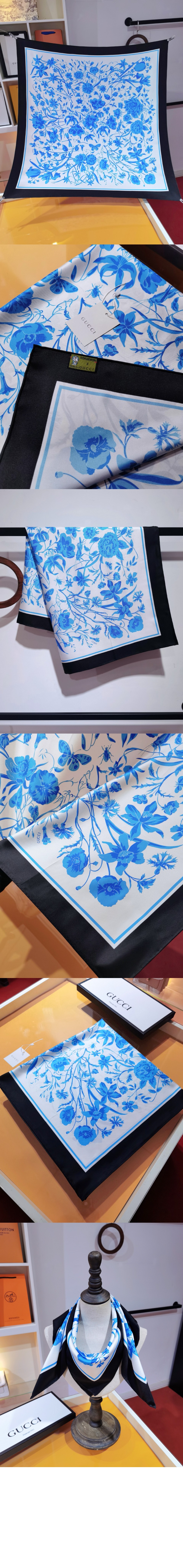 미러급레플리카사이트 | 명품레플리카 전문 쇼핑몰  | 퍼스트원 - 플로라 프린트 실크 스카프 786252 > 구찌