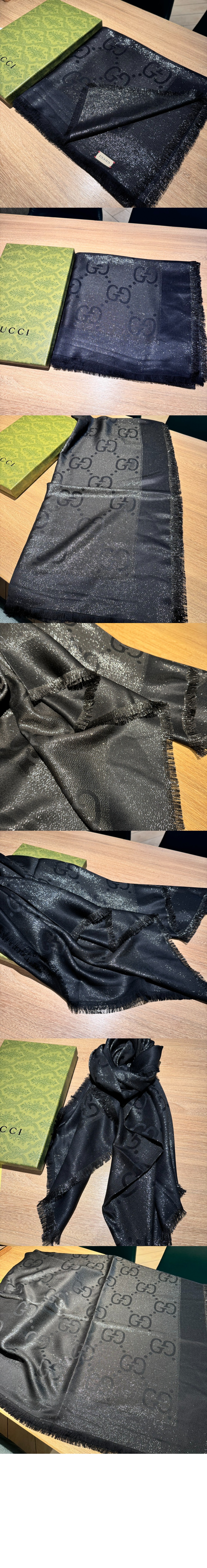 미러급레플리카사이트 | 명품레플리카 전문 쇼핑몰  | 퍼스트원 - GG 라메 자카드 숄 694839 > 구찌