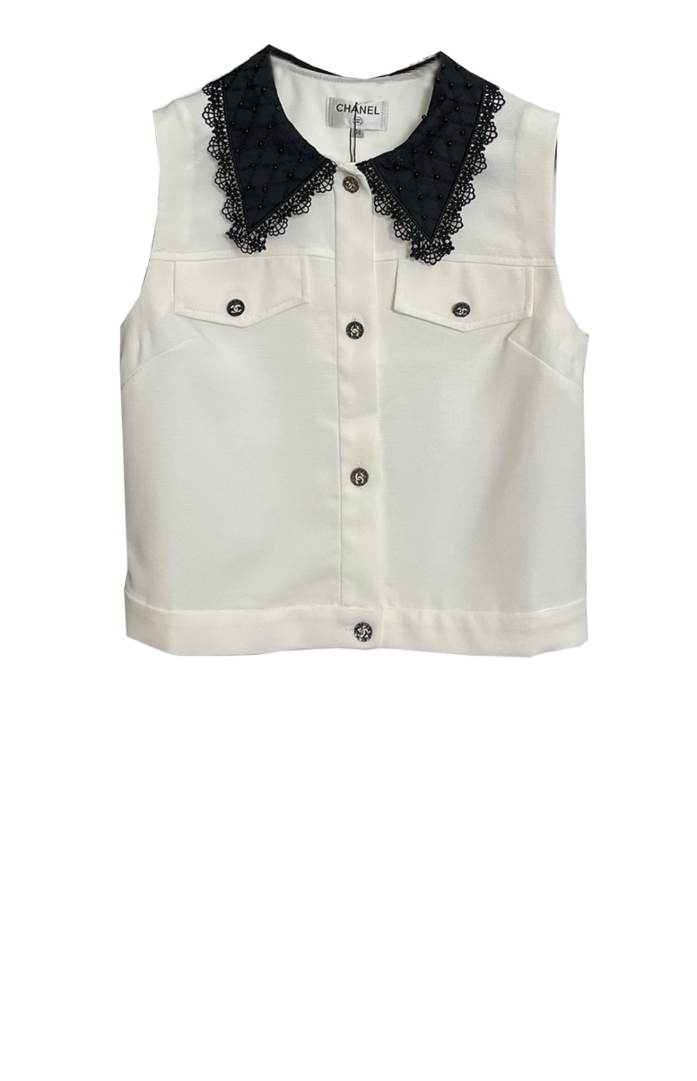 미러급레플리카사이트 | 명품레플리카 전문 쇼핑몰  | 퍼스트원 - 로고 쇼트 코트 > 샤넬