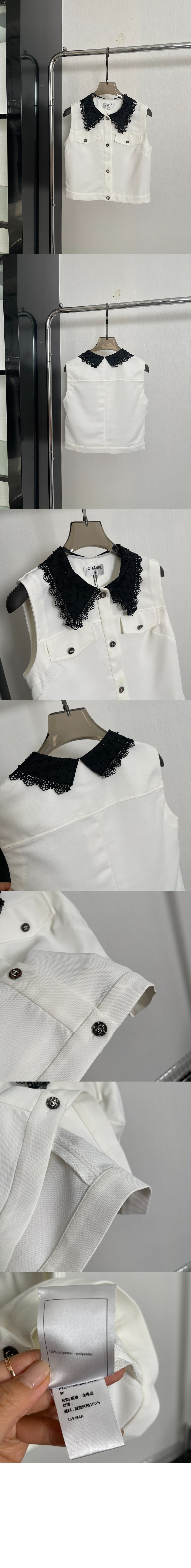 미러급레플리카사이트 | 명품레플리카 전문 쇼핑몰  | 퍼스트원 - 로고 쇼트 코트 > 샤넬