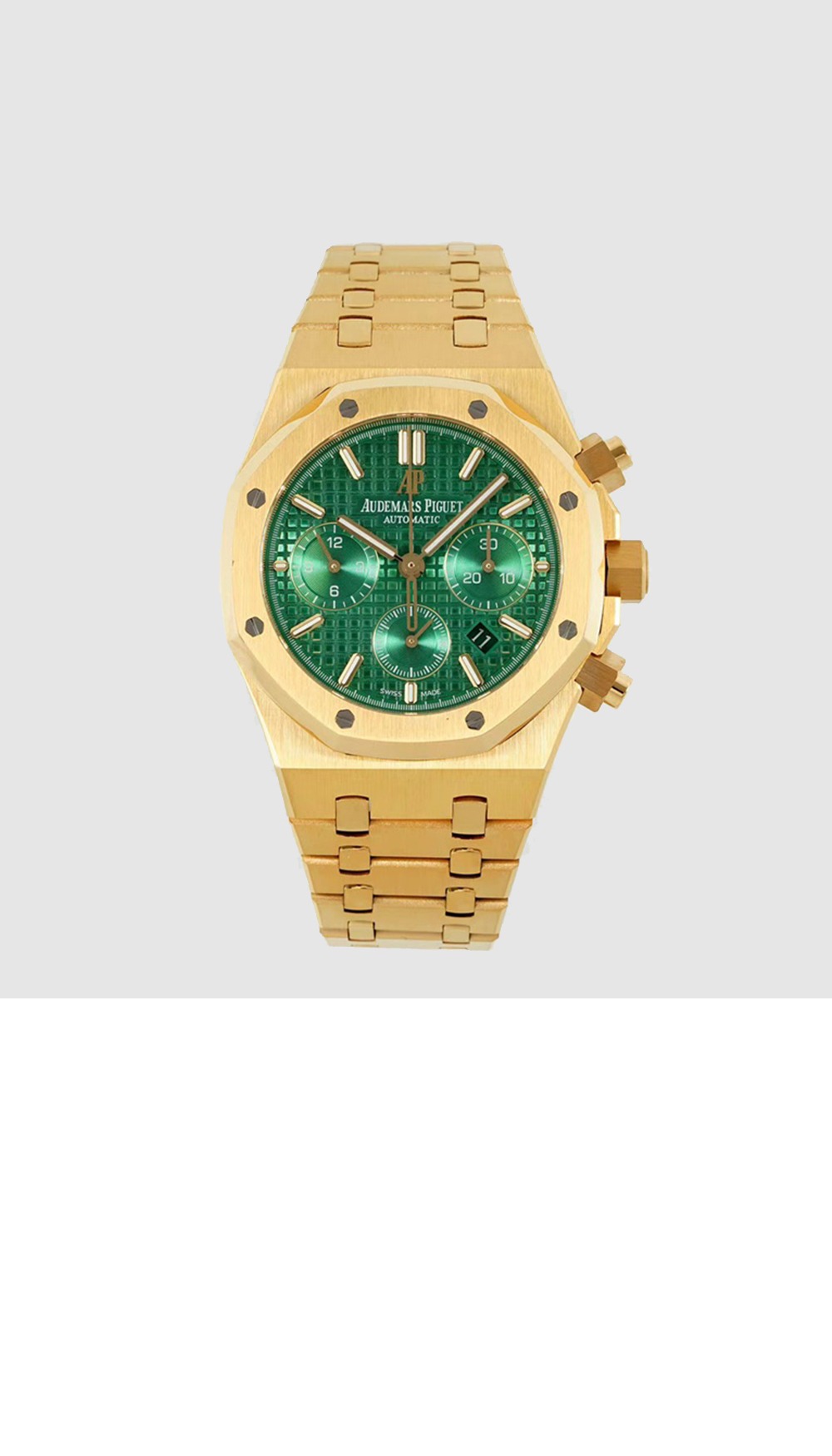 미러급레플리카사이트 | 명품레플리카 전문 쇼핑몰  | 퍼스트원 - 로얄오크 크로노그래프 금통 41 26331OR > 오데마피게