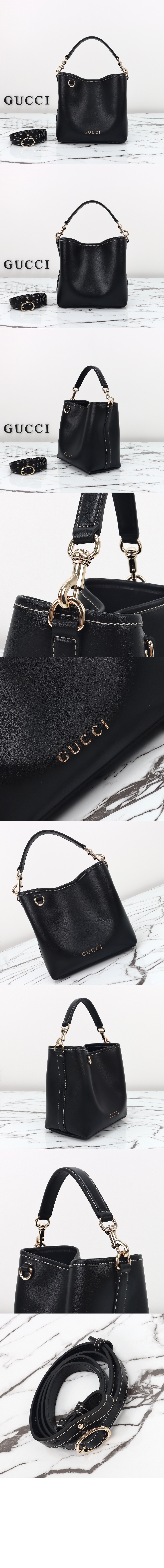 미러급레플리카사이트 | 명품레플리카 전문 쇼핑몰  | 퍼스트원 - GG 엠블럼 미니 버킷백 815118 > 구찌