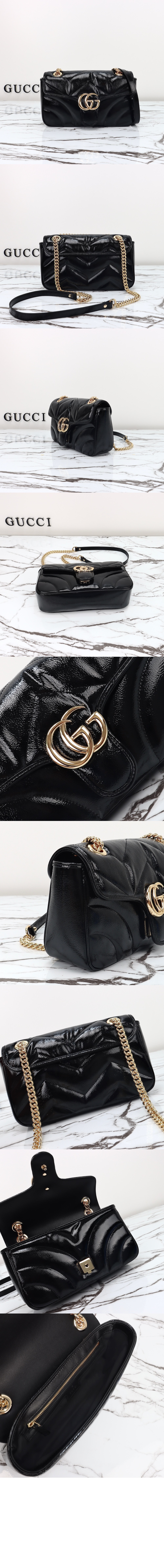 미러급레플리카사이트 | 명품레플리카 전문 쇼핑몰  | 퍼스트원 - GG 마몽 스몰 숄더백 443497 > 구찌