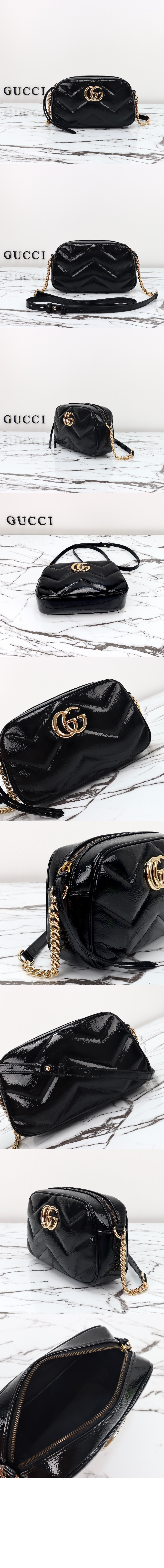 미러급레플리카사이트 | 명품레플리카 전문 쇼핑몰  | 퍼스트원 - GG 마몽 스몰 숄더백 802448 > 구찌