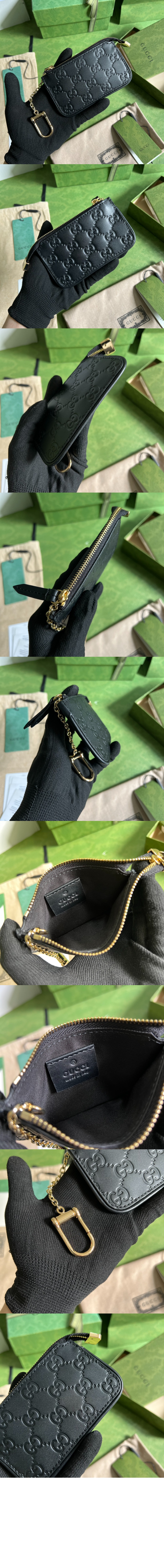 미러급레플리카사이트 | 명품레플리카 전문 쇼핑몰  | 퍼스트원 - 시그니처 키 지갑 447964 > 구찌