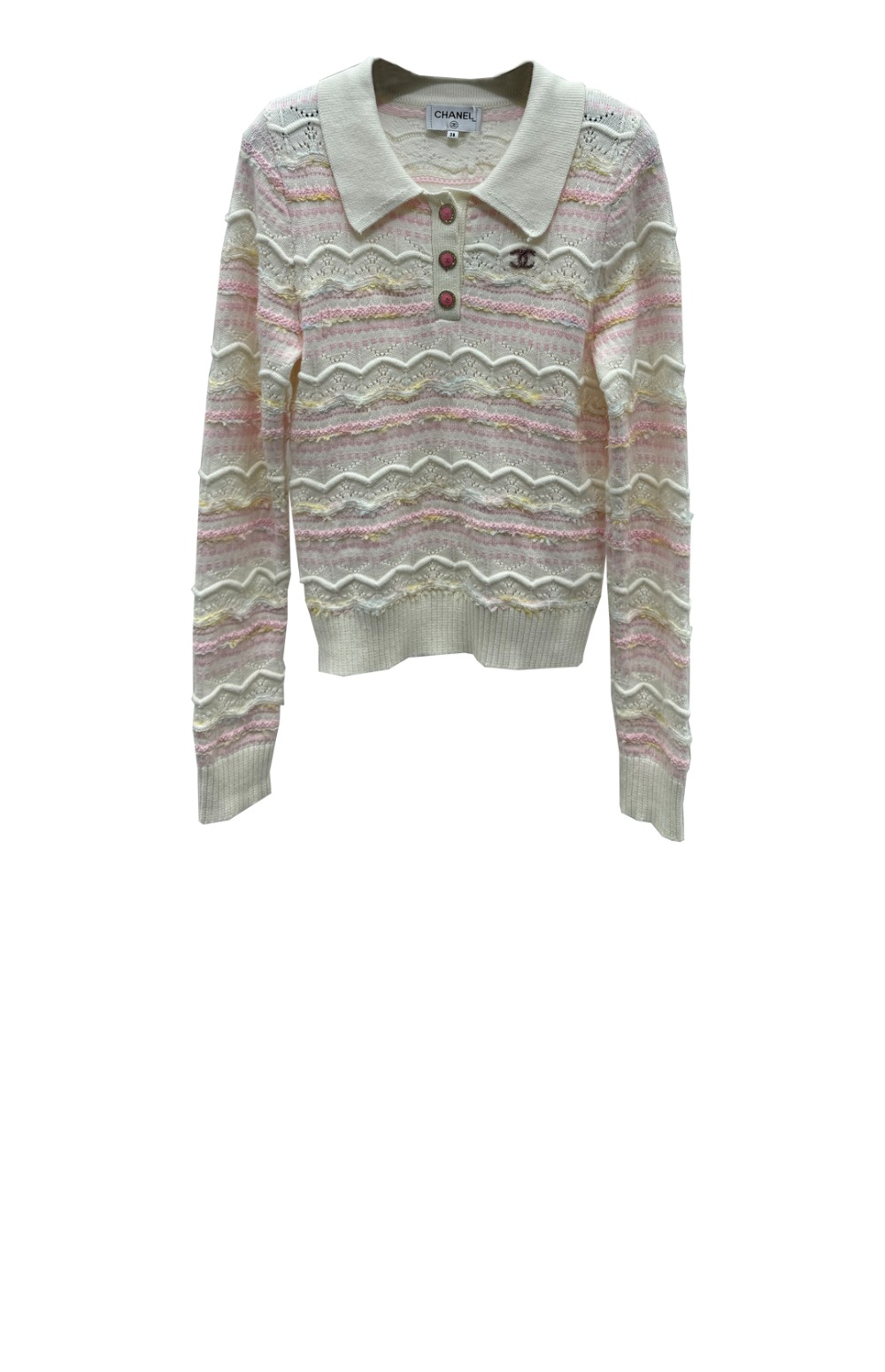 미러급레플리카사이트 | 명품레플리카 전문 쇼핑몰  | 퍼스트원 - 로고 니트 상의 > 샤넬