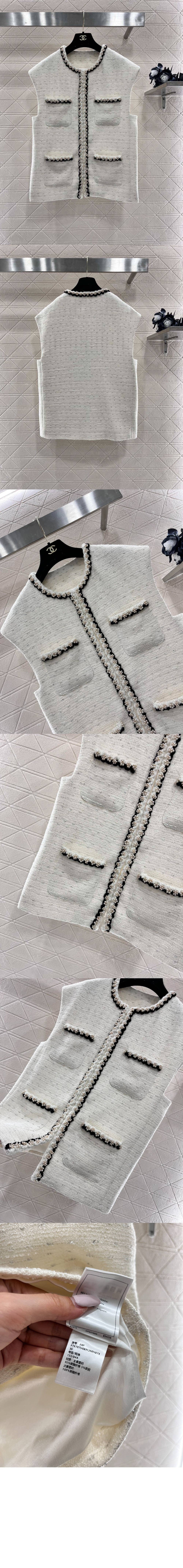 미러급레플리카사이트 | 명품레플리카 전문 쇼핑몰  | 퍼스트원 - 로고 쇼트 코트 > 샤넬