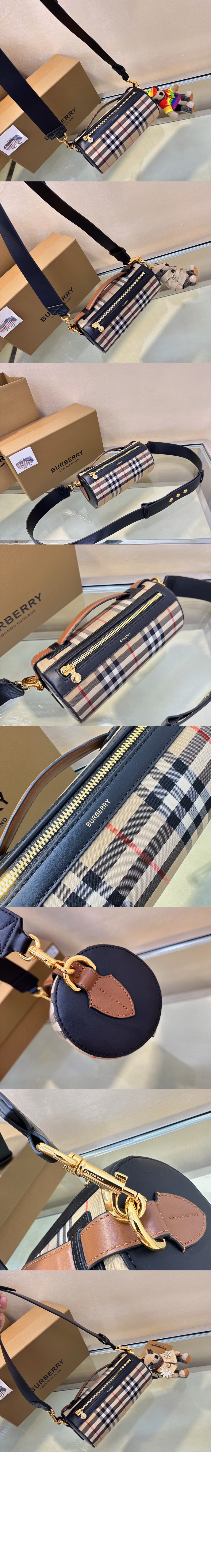 미러급레플리카사이트 | 명품레플리카 전문 쇼핑몰  | 퍼스트원 - 빈티지 체크 배럴백 80150751 > 버버리