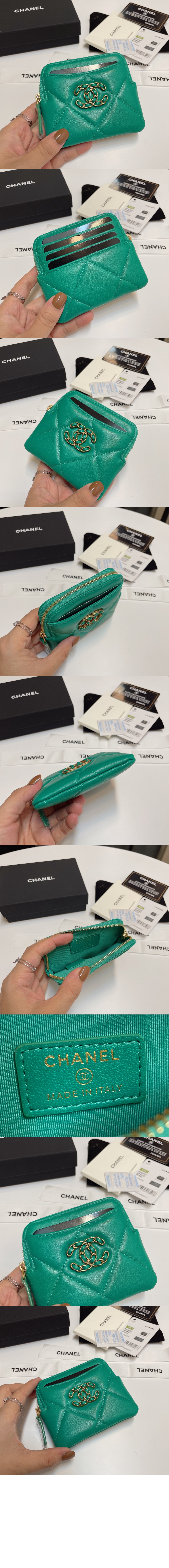 미러급레플리카사이트 | 명품레플리카 전문 쇼핑몰  | 퍼스트원 - 19 지퍼 동전지갑 AP2086 > 샤넬