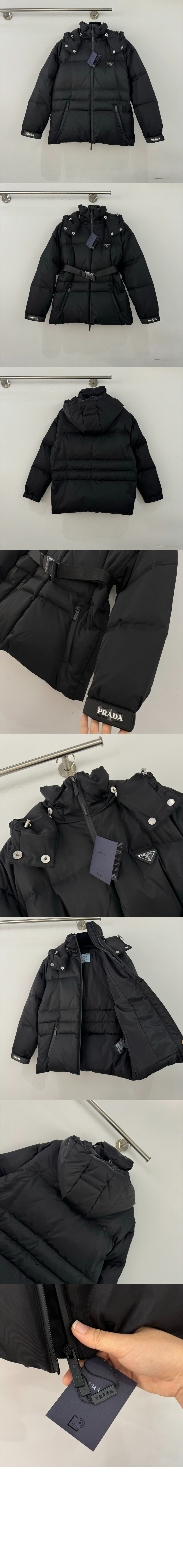 미러급레플리카사이트 | 명품레플리카 전문 쇼핑몰  | 퍼스트원 - 로고 쇼트 코트 > 프라다