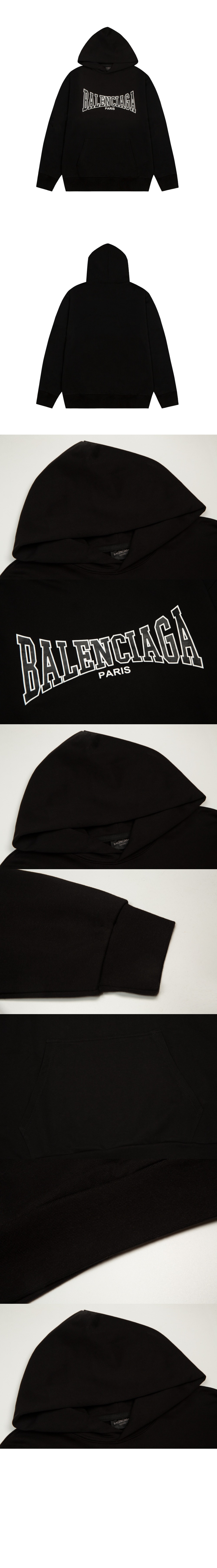 미러급레플리카사이트 | 명품레플리카 전문 쇼핑몰  | 퍼스트원 - 로고 프린팅 코튼 후드 > 발렌시아가