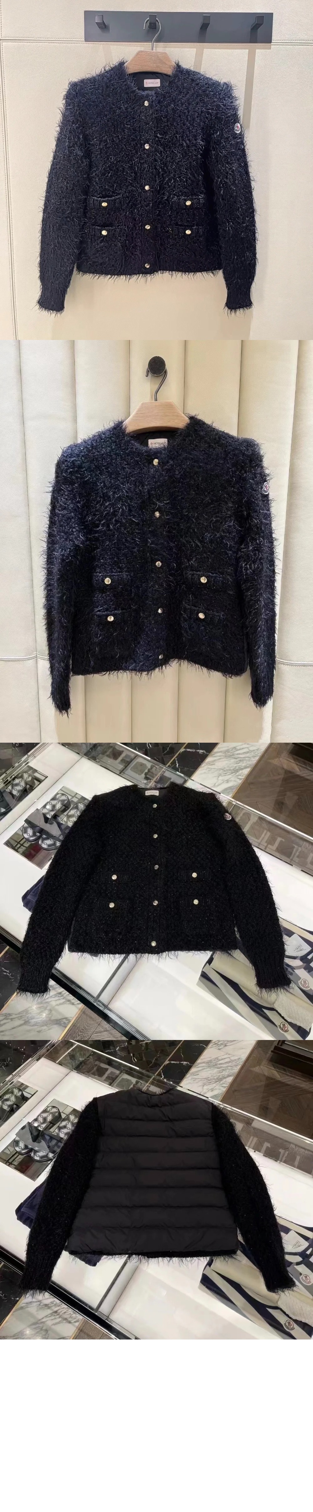 미러급레플리카사이트 | 명품레플리카 전문 쇼핑몰  | 퍼스트원 - 패딩 울 카디건 > 몽클레어