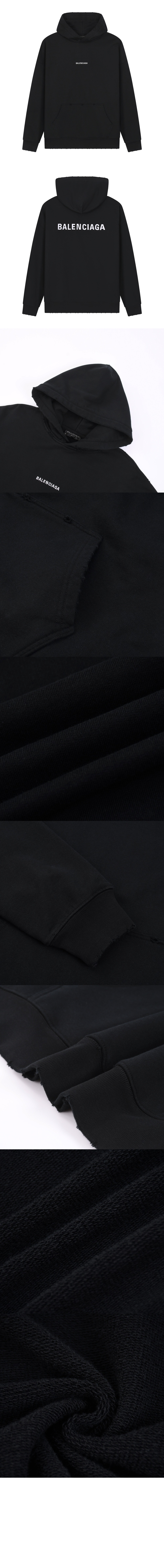 미러급레플리카사이트 | 명품레플리카 전문 쇼핑몰  | 퍼스트원 - 로고 프린트 미디엄 핏 후드 > 발렌시아가