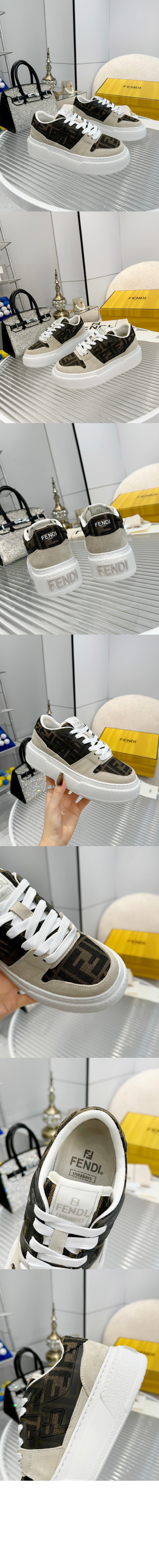 미러급레플리카사이트 | 명품레플리카 전문 쇼핑몰  | 퍼스트원 - 캔버스 및 스웨이드 플랫폼 로우탑 8E8572 > 펜디