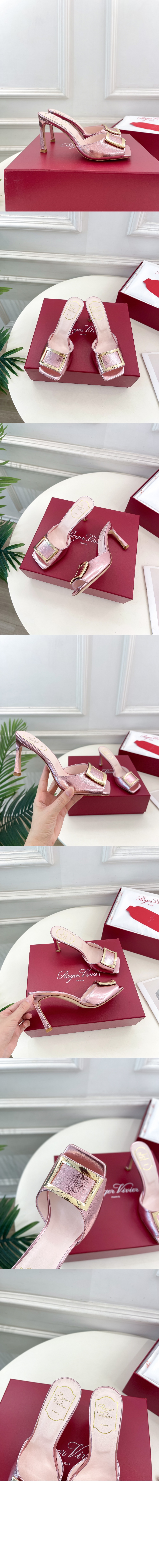 미러급레플리카사이트 | 명품레플리카 전문 쇼핑몰  | 퍼스트원 - 트럼펫 메탈 버클 뮬 6033 > 로저비비에