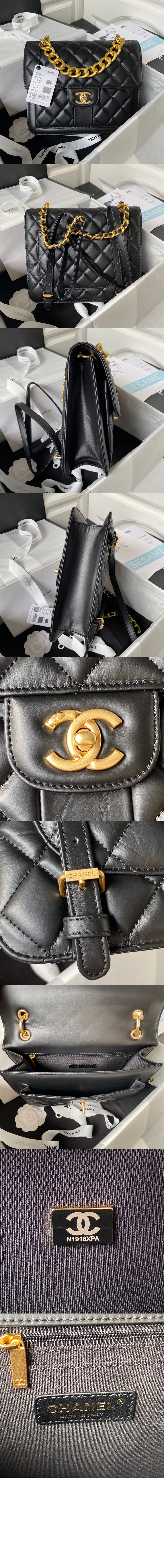 미러급레플리카사이트 | 명품레플리카 전문 쇼핑몰  | 퍼스트원 - 23S 클래식 캐비어 백팩 AS4031 > 샤넬