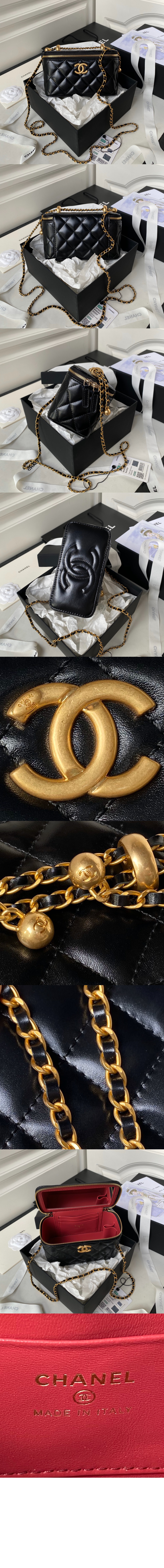 미러급레플리카사이트 | 명품레플리카 전문 쇼핑몰  | 퍼스트원 - 체인 코스메틱 케이스 AP3651 > 샤넬