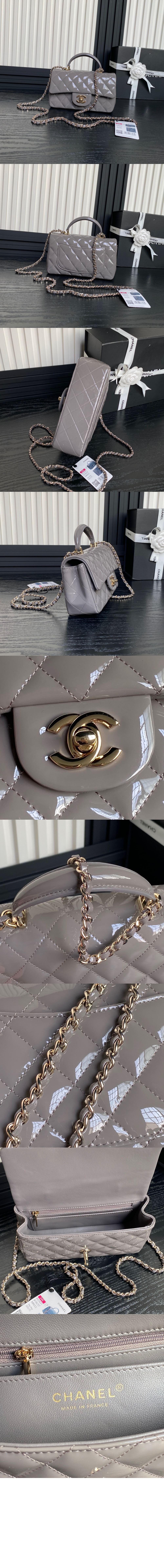 미러급레플리카사이트 | 명품레플리카 전문 쇼핑몰  | 퍼스트원 - 클래식 뉴미니 탑핸들 AS2431 > 샤넬