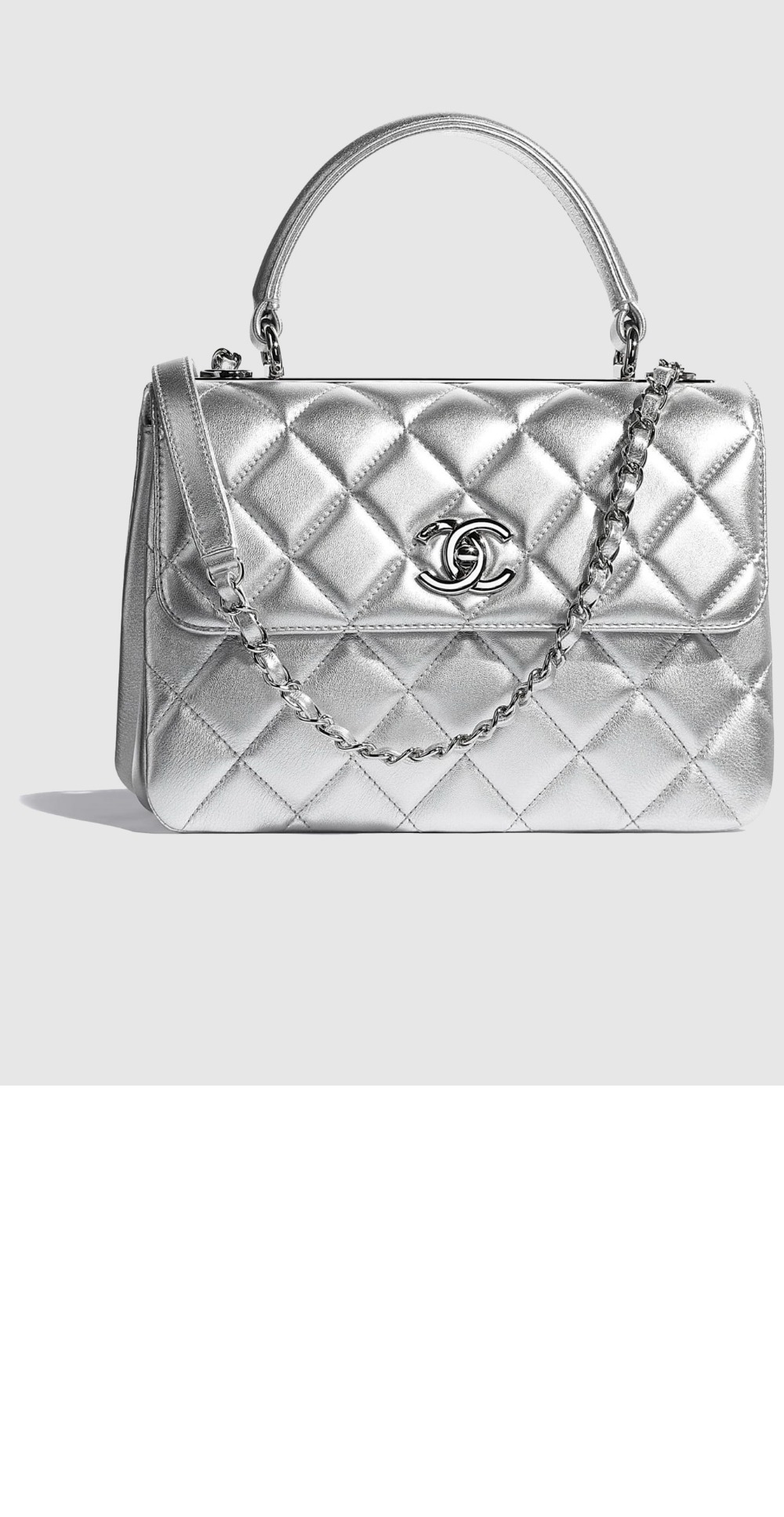 미러급레플리카사이트 | 명품레플리카 전문 쇼핑몰  | 퍼스트원 - 핸들 장식의 미니 플랩백 AS4654 > 샤넬