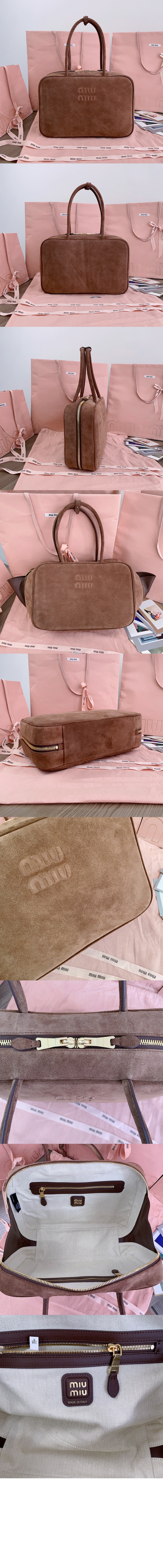 미러급레플리카사이트 | 명품레플리카 전문 쇼핑몰  | 퍼스트원 - 레더 탑핸들백 5BB117 > 미우미우