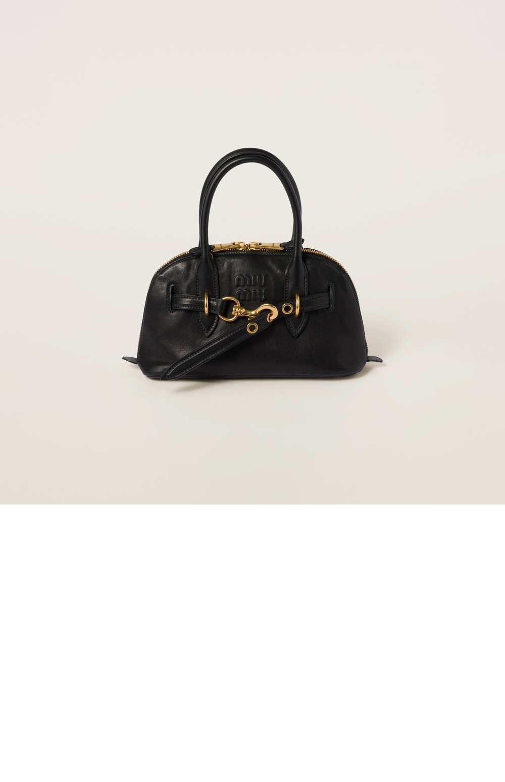 미러급레플리카사이트 | 명품레플리카 전문 쇼핑몰  | 퍼스트원 - 아방뛰르 나파 가죽 탑 핸들백 5BB169 > 미우미우