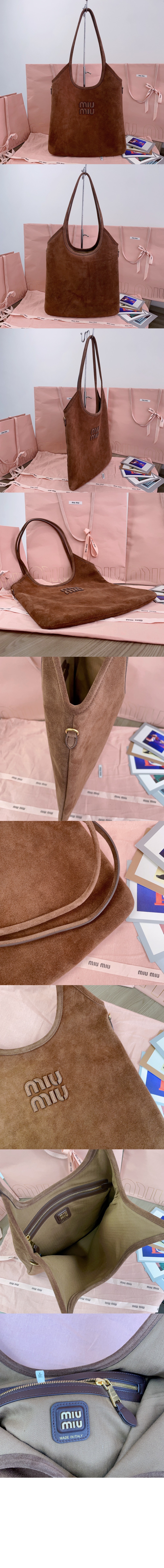 미러급레플리카사이트 | 명품레플리카 전문 쇼핑몰  | 퍼스트원 - 가죽 토트백 5BG231 > 미우미우