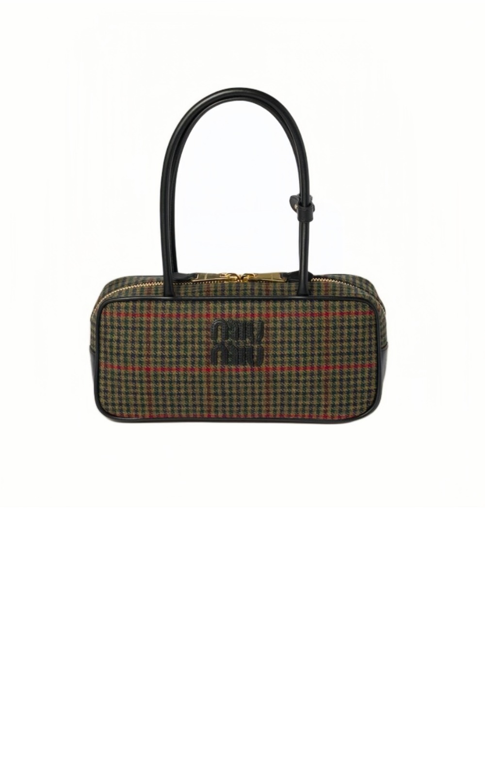 미러급레플리카사이트 | 명품레플리카 전문 쇼핑몰  | 퍼스트원 - 타탄 하운드투스 숄더백 5BB147 > 미우미우