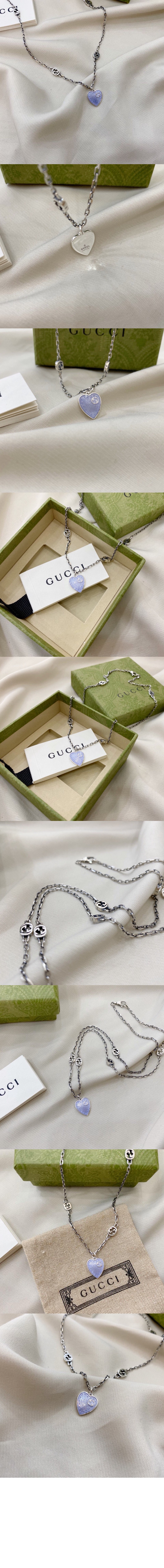 미러급레플리카사이트 | 명품레플리카 전문 쇼핑몰  | 퍼스트원 - 인터로킹 G 목걸이 645545 > 구찌