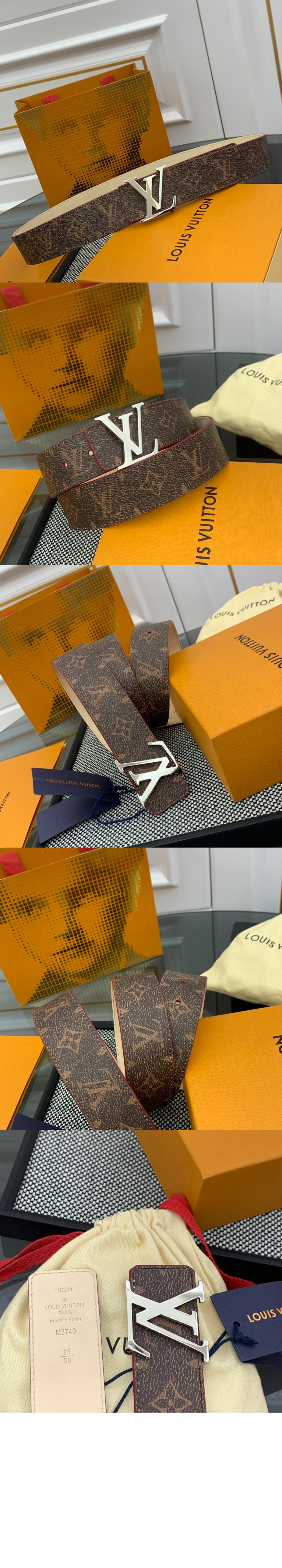 미러급레플리카사이트 | 명품레플리카 전문 쇼핑몰  | 퍼스트원 - 이니셜 리버서블 벨트 M8740T > 루이비통