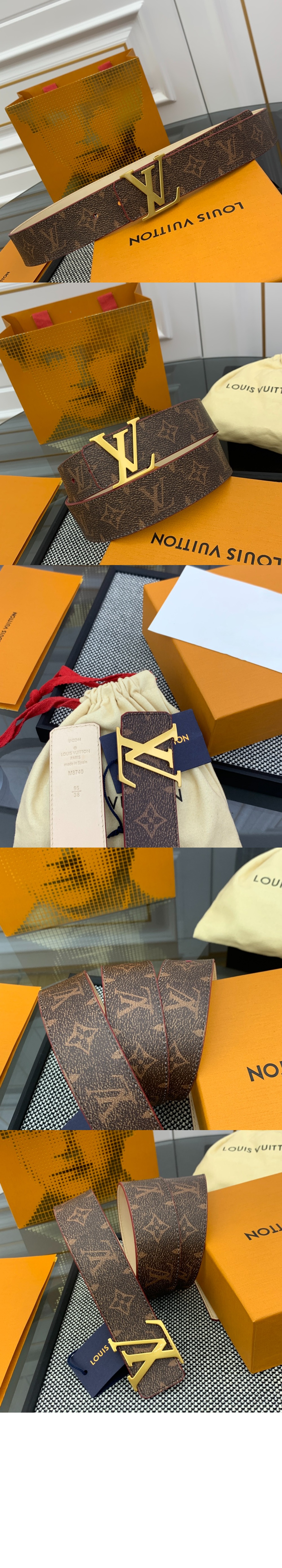 미러급레플리카사이트 | 명품레플리카 전문 쇼핑몰  | 퍼스트원 - 이니셜 리버서블 벨트 M8740T > 루이비통