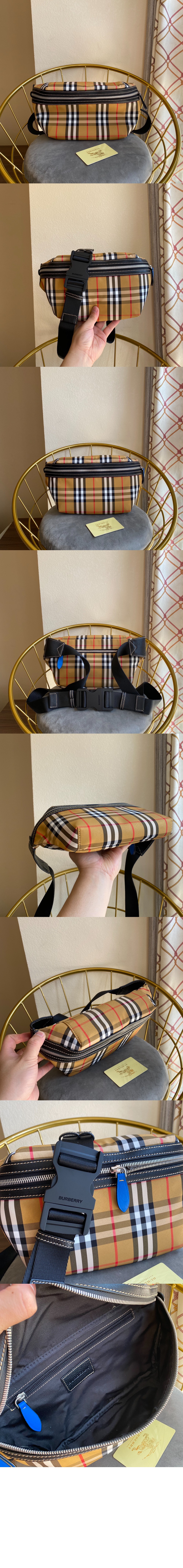 미러급레플리카사이트 | 명품레플리카 전문 쇼핑몰  | 퍼스트원 - 체크 벨트크로스백 8005521 > 버버리