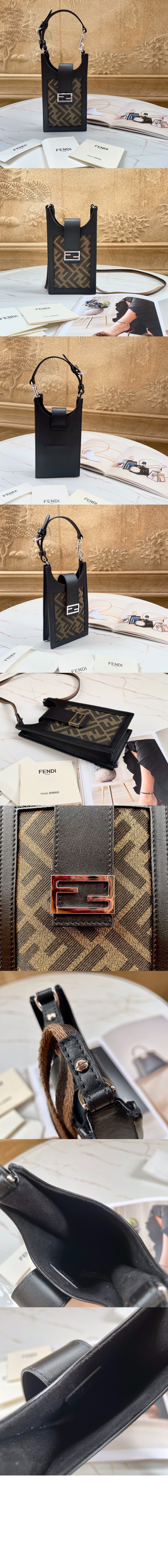 미러급레플리카사이트 | 명품레플리카 전문 쇼핑몰  | 퍼스트원 - 바게트 폰 홀더 크로스백 7AR944 > 펜디