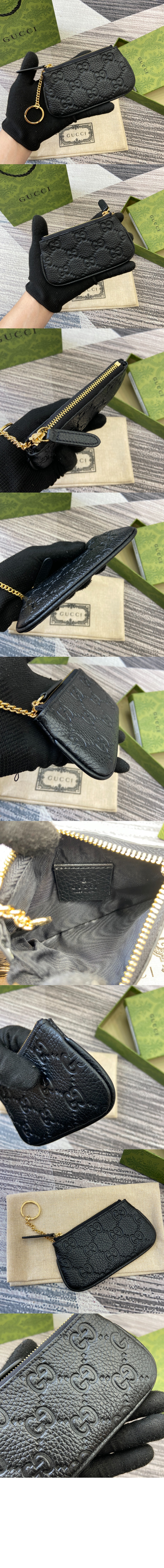 미러급레플리카사이트 | 명품레플리카 전문 쇼핑몰  | 퍼스트원 - GG 엠블럼 지퍼 키 케이스 ‎815891 > 구찌